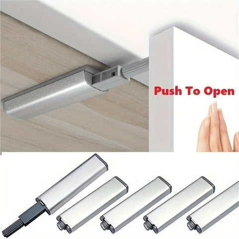Magnetic Push Latch Locks With Soft Close And Touch Release For Kitchen Cabinets And Drawers installation example