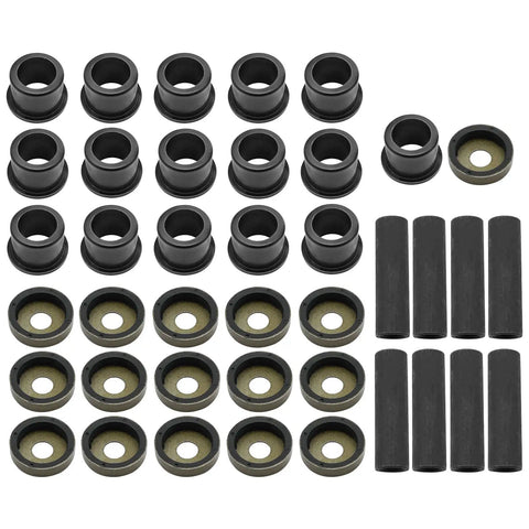 Front Upper And Lower A Arm Bushing Kit For Raptor 350 And Warrior 350 ATV Heavy Duty Replacement bushings and collars