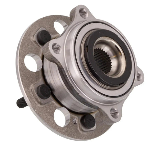 Front Wheel Bearing And Hub Assembly For 2017 2019 Genesis G90 5 Lug Without ABS OE Direct Replacement 512634 30 Spline Ball Bearing
