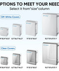 Outdoor Waterproof Electrical Junction Box IP67 ABS Plastic Enclosure With Hinged Cover And Mounting Plate, various sizes.