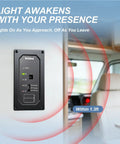 Probeless RV Water Tank Monitor System With Adhesive Sensors No Drilling Easy Hookup Non Contact Tech LED Status Indicator Motion Light on RV tank