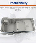 Engine Oil Pan Kit 302 2 Low Profile Replacement For LS Engines with baffle for Camaro Firebird Nova Classic Cars