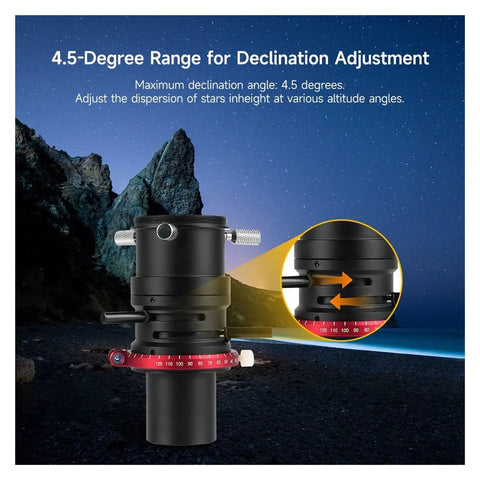 Atmospheric Dispersion Corrector For 1.25 Inch Telescopes Easy Setup Pro Photo ADC Module With Declination Adjustment