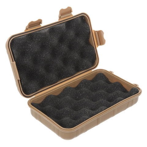 Open Five Pack Survival Storage Case And Shockproof Outdoor Organizer with foam lining, waterproof design for camping gear