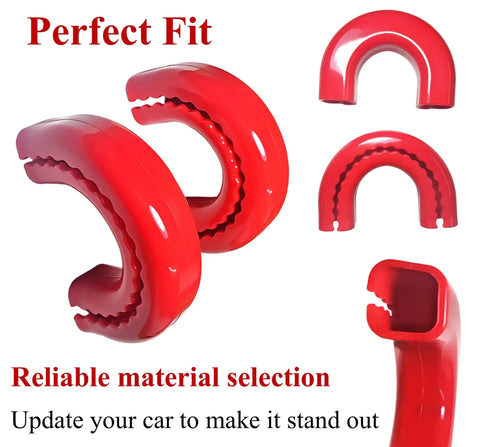 Chevy Colorado GMC Canyon Tow Hook Covers Front Hitch Cover Red Custom Fit For Trail Boss 2015 2026 And Canyon 2015 2022