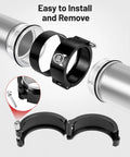 Quick Release V Band Aluminum Clamp For Intercooler Pipe Flange 2.5 Inch Leak Free O Rings Handles Up To 800 PSI And 400 F