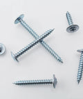 Top Shelf Number Eight Modified Truss Head Wood Screws Assortment Kit Featuring 132 Rock Solid Pieces In Six Standard Sizes, galvanized screws.