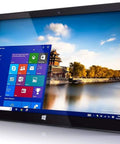 Slick 10.1 Inch Windows 11 Tablet Pc Featuring Intel N5100 Quad Core, 8GB Ram, displaying a colorful Windows interface.