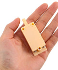 Tamper Switch For Security Cabinets With Screw Terminal Contact Sensor Plastic And Metal Enclosure Alarm For Industrial Facilities And Warehouses Alerts Unauthorized Access And Provides Easy Mounting, hand-held beige plastic switch