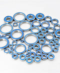 RC Car Ball Bearings Set Rubber Sealed Or Metal Shielded In Mixed Sizes 2x6x3 5x10x4 5x8x2.5 4x10x4 5x11x4 6x12x4 12x18x4mm Plus 4x8x3mm Chrome Steel GCr15 Low Vibration High Speed Hobby RC Cars, mixed sealed bearings
