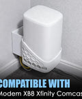 Wall Mount Bracket For Xfinity Comcast Xb8 Router Wifi, heavy duty design, securely holds Xb8, improves airflow and cable management.