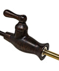 No Airgap NSF Certified RO Faucet For Clean Drinking Water, Reverse Osmosis Filtration System in Venetian Bronze, angled view