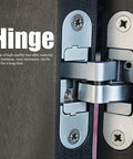 Heavy Duty Folding Door Hinge Built Tough For Silent Glide Operation Smooth Swinging Motion With Wear Resistant Nylon Pad No Hassle Install Zinc Alloy Cabinet Hardware For Interior Doors, close-up view showing high-quality zinc alloy.