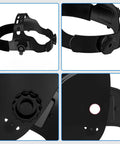 Adjustable Comfort Welding Headgear With Full Face Coverage Built Tough For Welders Lightweight ABS Protective Gear details