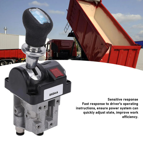 Proportional Air Actuator Hydraulic Control Valve With 3 Position Tipper Switch And 3 Hole Design for dump trucks application