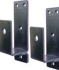 2x4 Door Barricade Brackets Build Rock Solid Security With A Sturdy U Shaped Metal Bar For Homes Garages Basements Sheds Warehouses And Backyards Keeps Doors Locked Down Against Break Ins