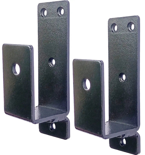 2x4 Door Barricade Brackets Build Rock Solid Security With A Sturdy U Shaped Metal Bar For Homes Garages Basements Sheds Warehouses And Backyards Keeps Doors Locked Down Against Break Ins
