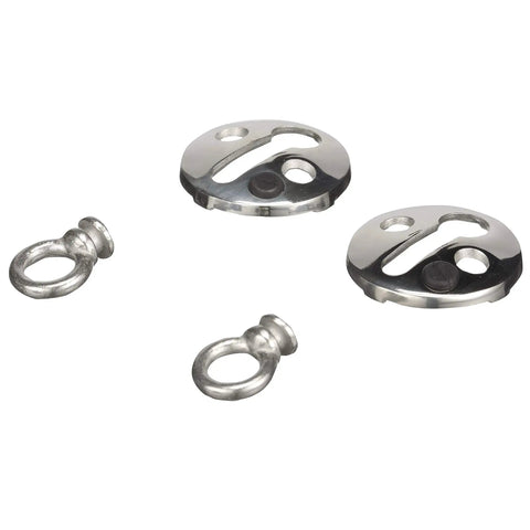 Stainless Steel Boat Fender Lock Pack Of 2 For Quick Release Fender Deployment And Removal Eliminating Knot Tying No Fuss Docking