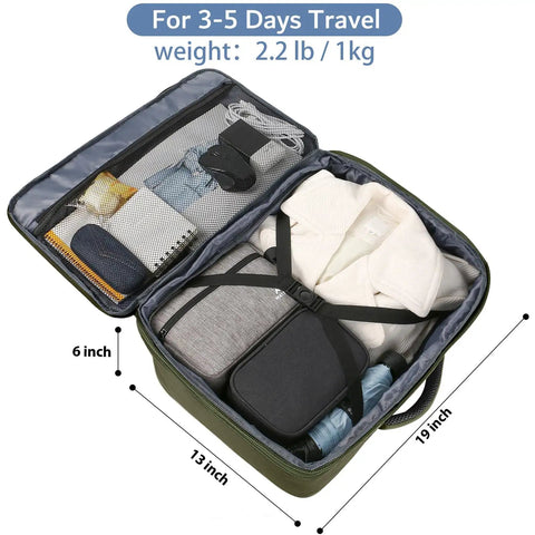 Expandable Air Travel Backpack With Trolley Sleeve ✓