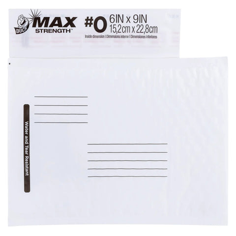 Poly Bubble Mailers 6x9 White With Air Lock Technology Self Sealing And Water Tear Resistant Lightweight Shipping Mailers For Small Items 25 Pack Great For Budget Friendly Secure Packaging