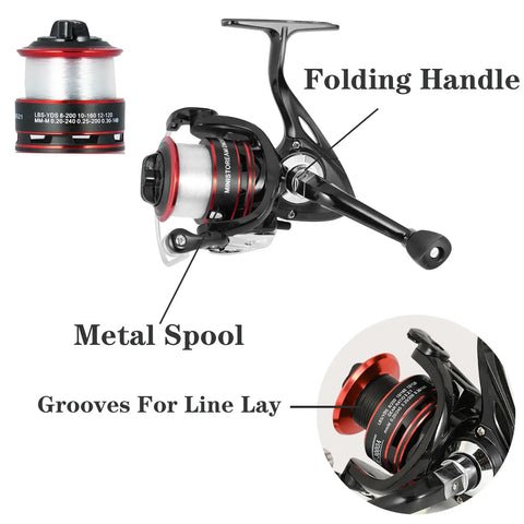 Telescopic Fishing Rod And Reel Combo 6.9 Foot 2 Piece Set With Carrier Bag Carbon Fiber Spinning Rods For Freshwater Angling Reel