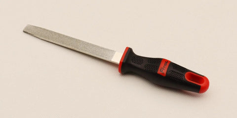 6 Inch Diamond Coated Flat File With Ergonomic Grip 150 Grit For Smoothing Edges On Glass Tile Ceramic Stone Marble Granite And Concrete Like A Boss Pro