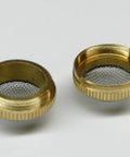 Built Tough Real Deal Ultrasonic Cleaner Baskets Set Of Two With Secure Screw Lock Brass Body And Stainless Steel Mesh Basket for tiny parts.
