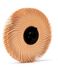 Radial Bristle Disc For Deburring Finishing Coating Removal And Polishing, Three Eighths Inch Thick, 40 Per Inner 80 Per Case, Ceramic Abrasive Grain Delivers Aggressive Cutting With Consistent Finish