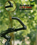 Aluminum MTB Bike Bar Ends For Mountain Bikes Handlebar Extenders 22 Millimeter Diameter Five Point Nine Inches Length.
