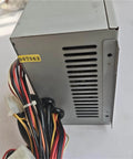 Heavy Duty 250W AT Industrial Computer Power Supply with wiring connectors and ventilated metal casing side view.