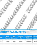 Top Shelf 316 Stainless Steel Conveyor Belt Fasteners 12 Inch Wire Hook Clips For 0.06 To 0.12 Inch PVC PU Belts 12 Pack With Hinge Pin on a white background.