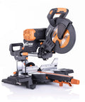 Dual Bevel Sliding Miter Saw For Wood Metal Plastic, 10-Inch Multi-Material Cutting With 45/45 Degree Dual Bevel And 50/50 Miter