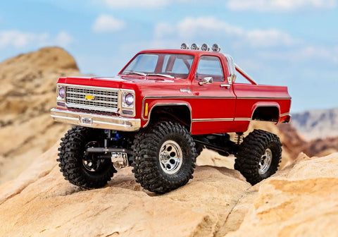 Scale And Trail Crawler With 1979 Chevrolet K10 Body In One Eighteen Scale 4x4 Electric Truck With TQ Two Four GHz Radio System
