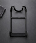 Top view of Dumbbell Hook For Pain Free Grips Non Slip Anti Fatigue Weightlifting Accessory With Solid Iron Build Ideal For Strength Conditioning.