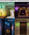 Garita Coqui Frog Wall Lamp With Sound Multi Color Changing Light Remote Controlled Night Light for versatile spaces
