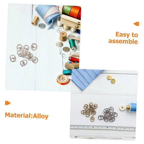 150 Pieces Mini Belt Fasteners Tiny Alloy Buckles For Doll Clothes And Shoes Diy Crafting Mixed Silver Gunmetal Antique Bronze Colors Easy Assembly Miniature Sewing Accessories