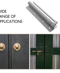 Automatic Stainless Steel Door Closer for Home and Office, Smooth Soft Close, wide range of applications shown