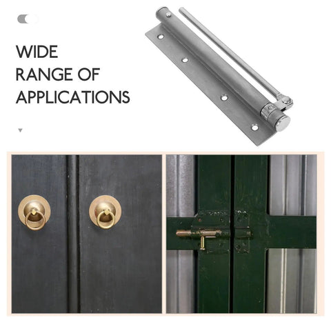 Automatic Stainless Steel Door Closer For Home Use With Easy Install And Quiet Operation Self Closing Door Mechanism