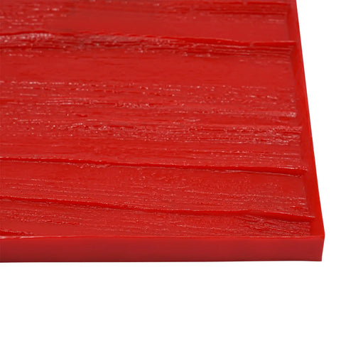 Pro Grade Large Concrete Stamp Mat With Grain Texture Polyurethane Mold For Cement Imprint Easy Release Texturing Tool