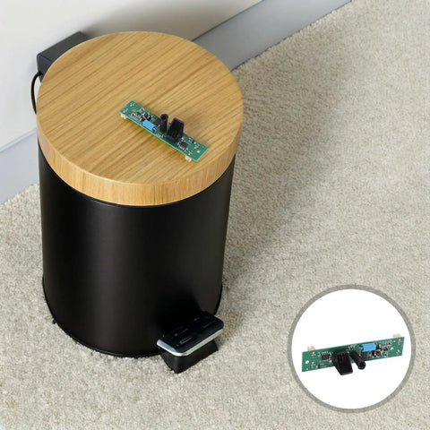 Smart Trash Can Sensor Board Replacement With Reliable Performance And Easy Install For Household And Kitchen Garbage Bins Plastic And Metal Circuit Board Parts For Touchless Waste Bin on trash can lid