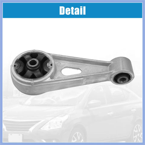 Heavy Duty Lower Engine Transmission Mount For Chevrolet Spark 1.2L 1.4L L4 Gas 2013 2014 detailed view of rubber buffer and metal arm