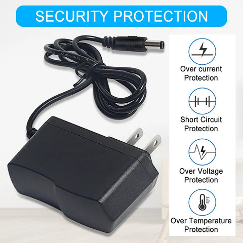 12V DC Power Adapter For DMX Controllers And Musical Gear, 1000mA Guitar Pedal Power Supply with security protection features