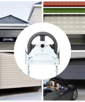 Garage Door Jackshaft Chain Hoist 1 To 1 Reduced Drive, 331 Lbs Capacity, shown with various roll up door types.