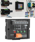 High Speed Sign Converter Module For Encoders 3 Channel TTL EIA422/423 in industrial setup, close-up of wiring and connectors