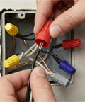 Super Cool 200Pcs Colorful Wire Nuts Kit P1 To P6 Twist Terminals For Quick Electrical Splices With Durable Nylon Housing And Strong Internal Copper Spring For Pro Grade Connections in electrical box