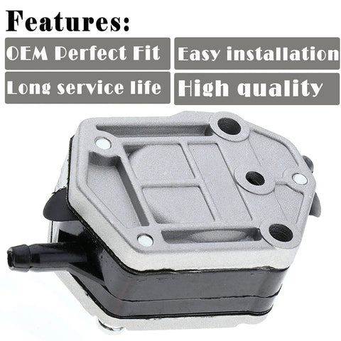 Outboard Fuel Pump Assembly Compatible With 25Hp 30Hp 40Hp 50Hp 55Hp 60Hp 75Hp 90Hp 2 Stroke Marine Engine Plug And Play Drop In Replacement Part For Small Boats And Trollers
