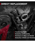 Heavy Duty Timing Chain Kit With Guides For Toyota Camry Highlander RAV4 Sienna Avalon And Venzas 2.5L 2.7L Engine direct replacement
