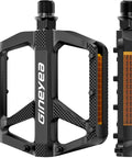 Universal 9/16 Inch Bike Pedals Non Slip Lightweight Nylon Fiber Wide Flat Platform For Road MTB BMX And City Bikes