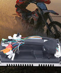 Premium 3000W Sine Wave Controller For Electric Bikes 60V To 72V Brushless Motor Upgrade with connectors and cooling fins.