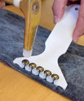 7.5 Inch Quick Fancy Nailer Spacer Set With Two White Spacers And 200pcs Antique Bronze Round Decorative Nails For Furniture Renovation Upholstery Diy Craft Projects That Gonna Hit Different using nailer with decorative nails.